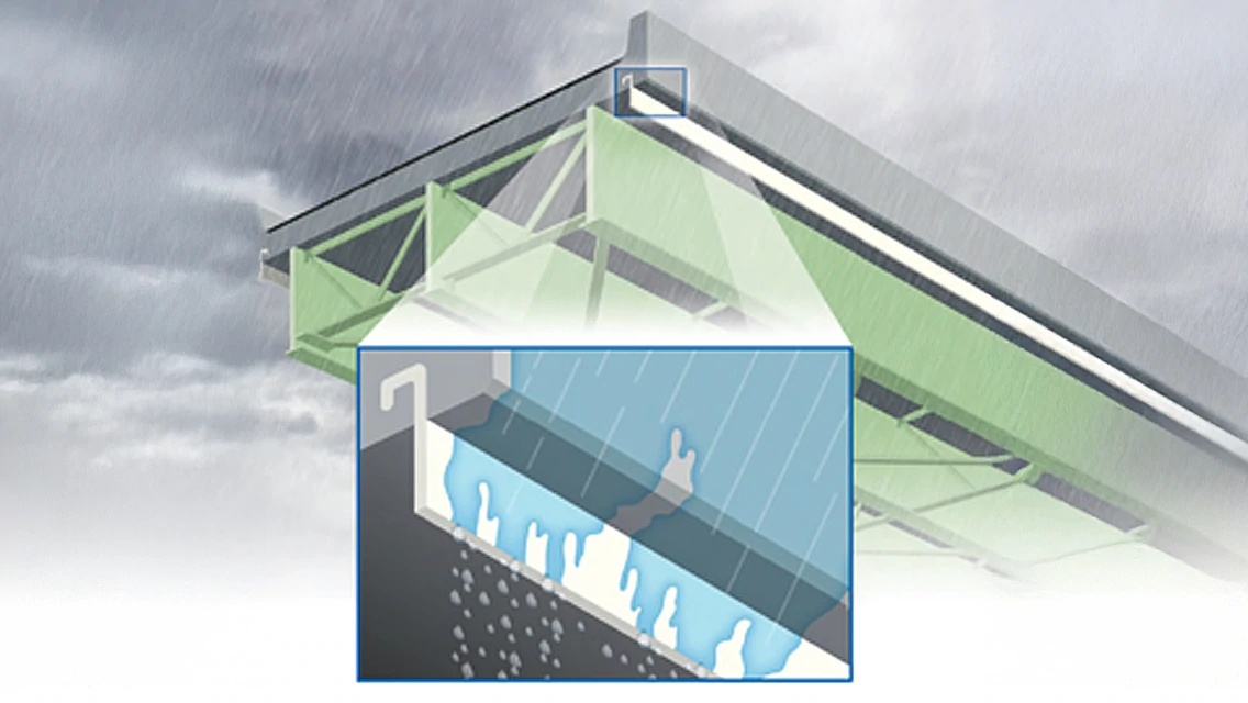 新設橋梁用FRP水切り板「フラッパー」の画像