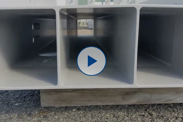 FRP検査路の構造の動画