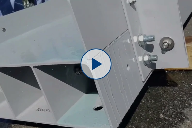 床面の勾配が水たまりを防止の動画