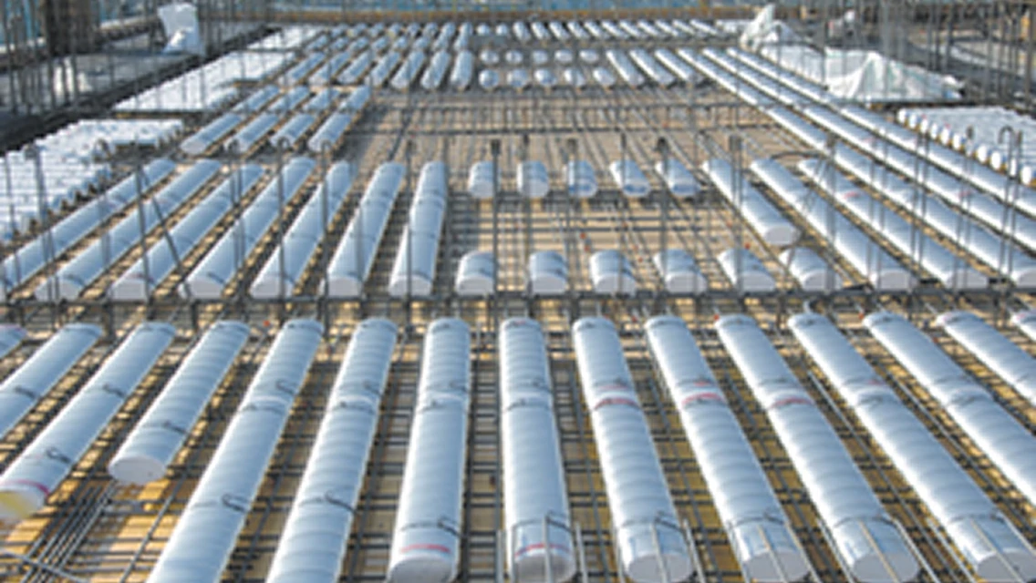 中空スラブ工法の画像