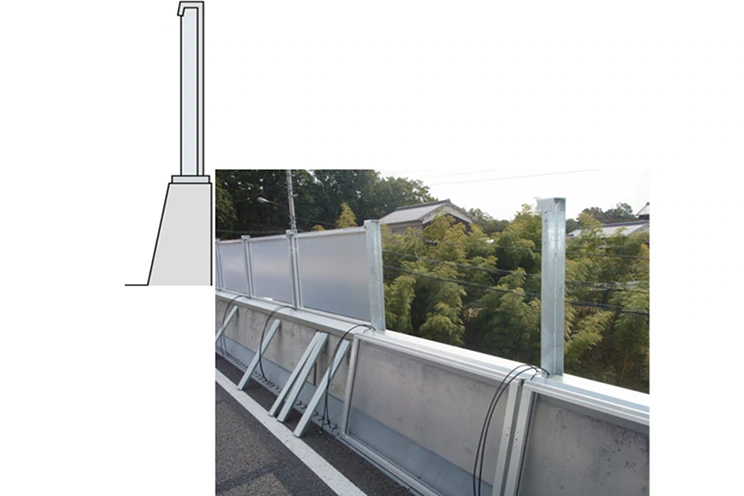 1 支柱の設置の画像