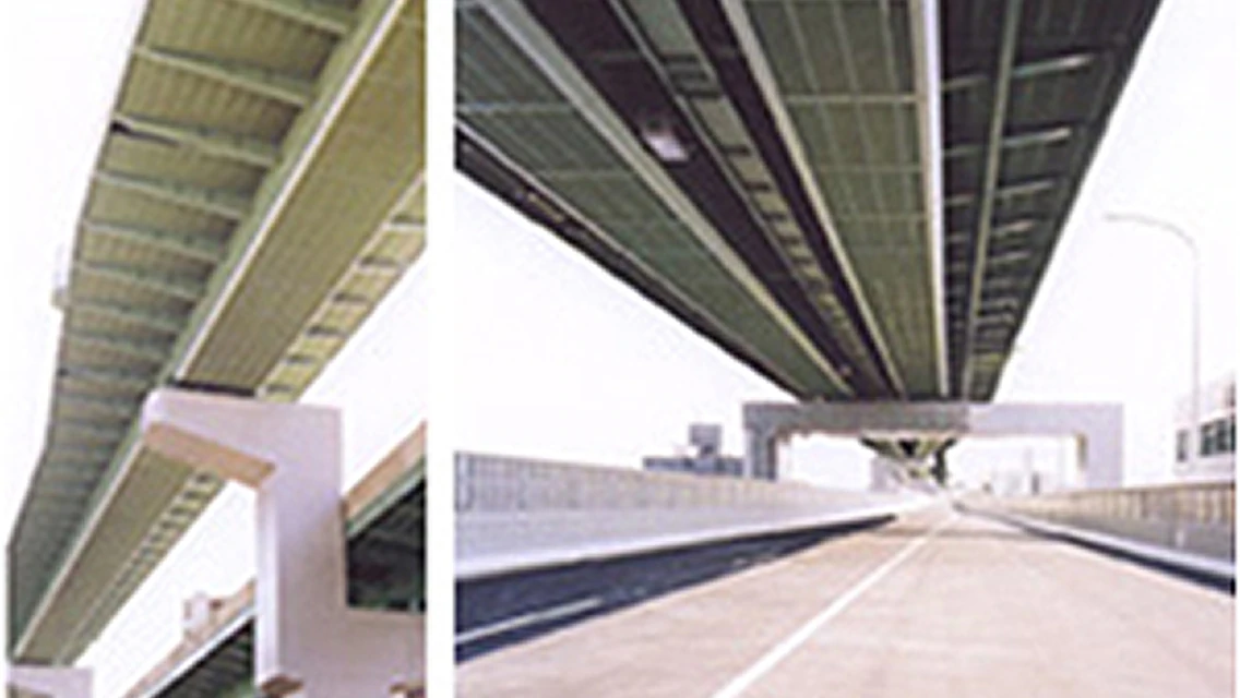 都市高速道路の画像