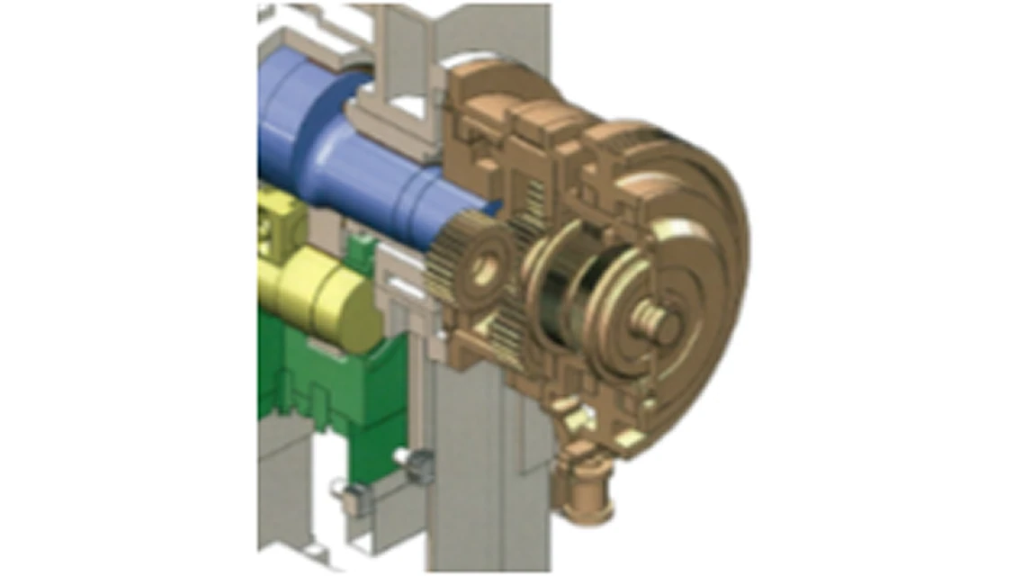 湿式クラッチブレーキの画像