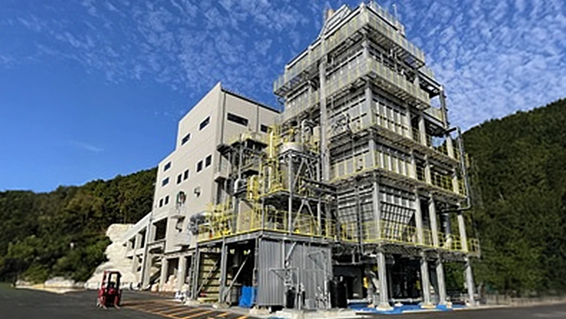 産業廃棄物焼却発電設備の画像