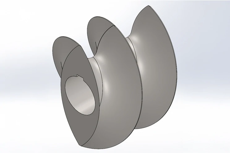 セグメント式のスクリュ＆パドルの画像1