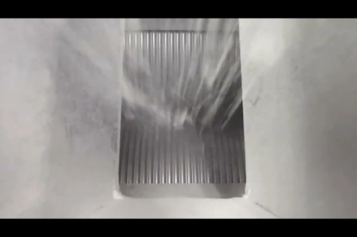 粉砕の様子の画像