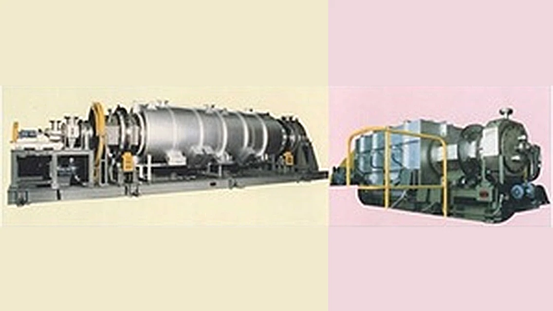 連続・バッチ外熱式ロータリーキルンの画像