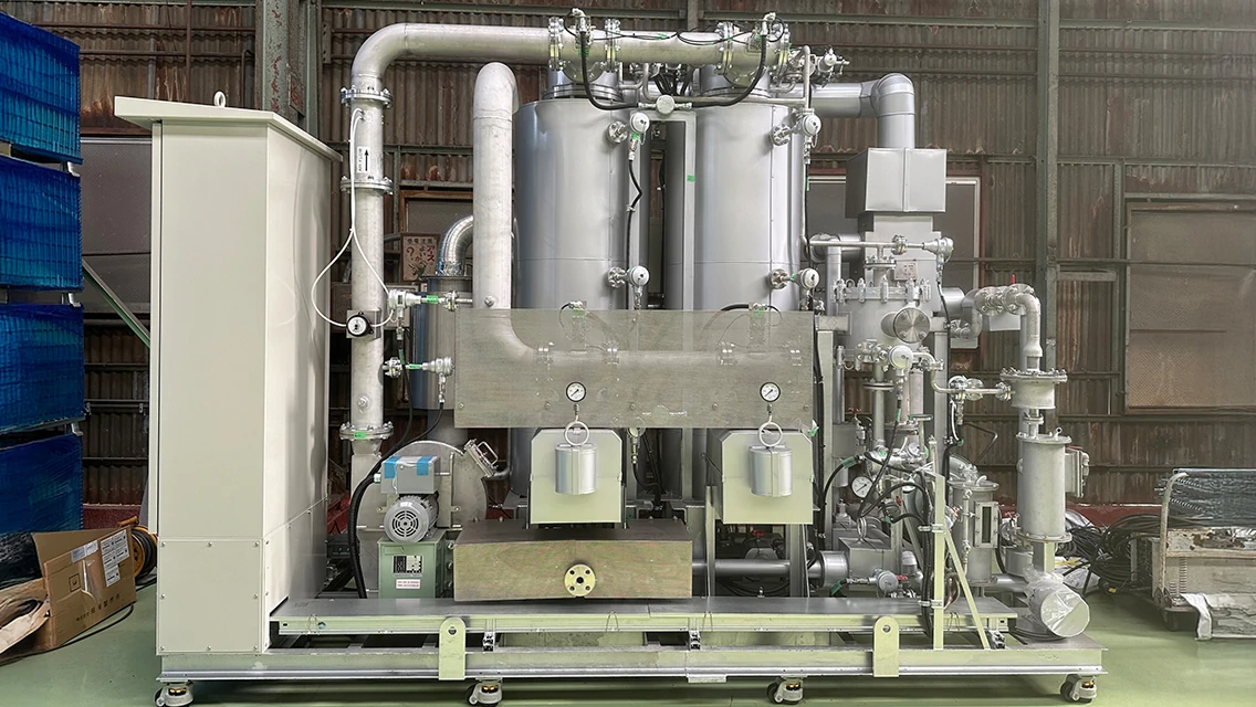 溶剤回収装置／脱臭装置の画像