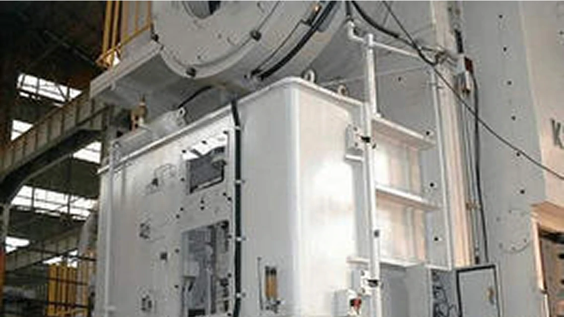 ACサーボモータとボールスクリューの画像