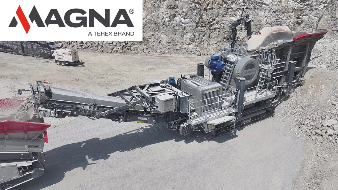 MAGNA自走式クラッシャー、自走式スクリーンの画像