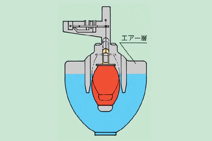 下水用空気弁「マディエア」 充水完了の画像