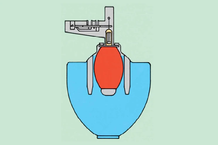 下水用空気弁「マディエア」 リリーフ弁座作動の画像