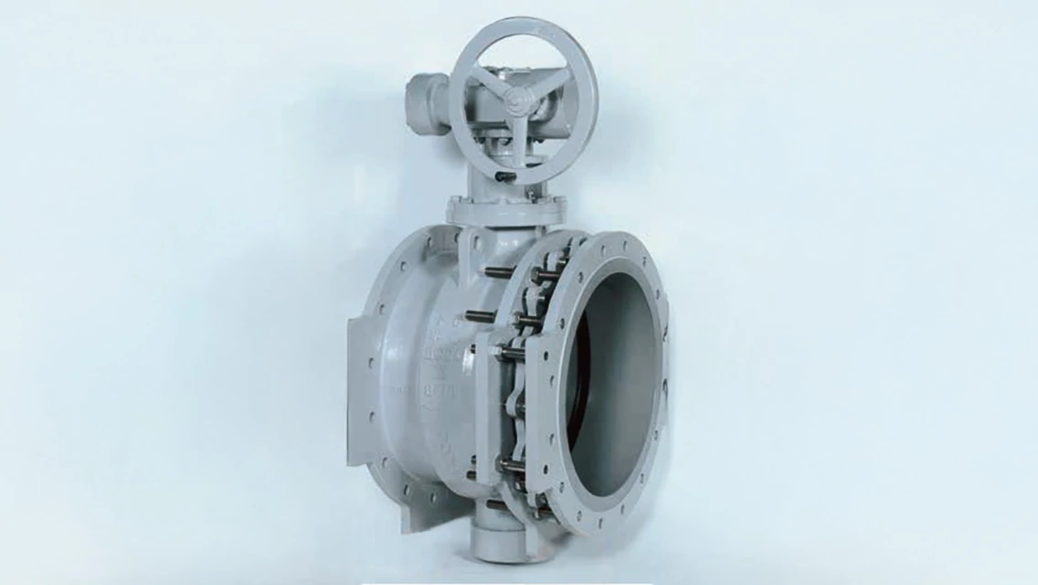 面間調整バタフライ弁の画像