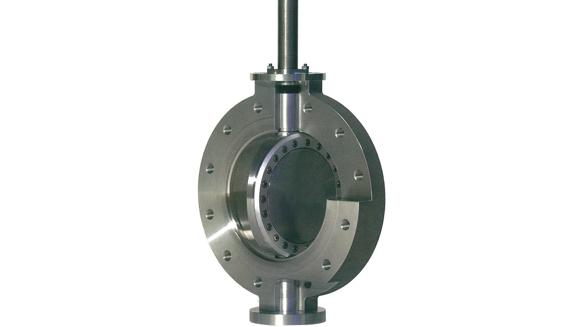 四重偏心バタフライ弁の画像